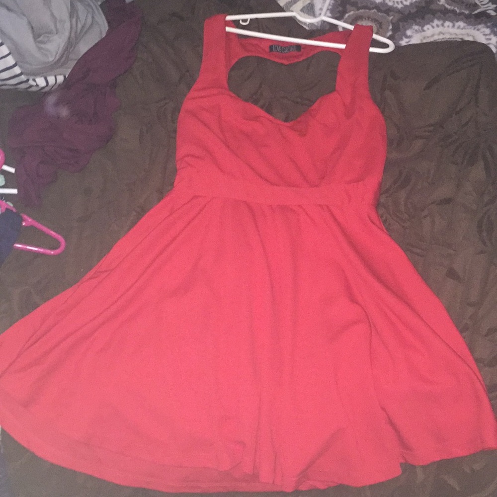 Red dress